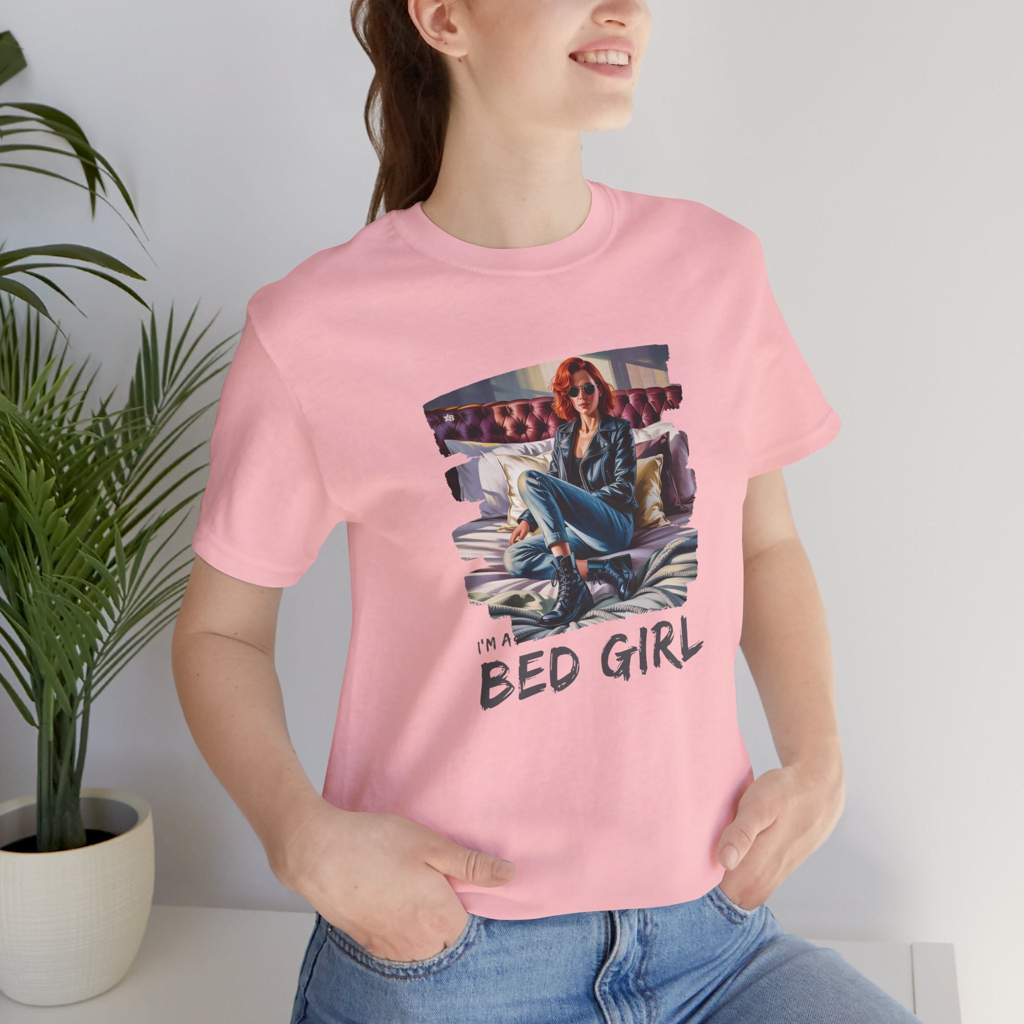 I'm a Bed Girl - Ruby Blaze - T-Shirt