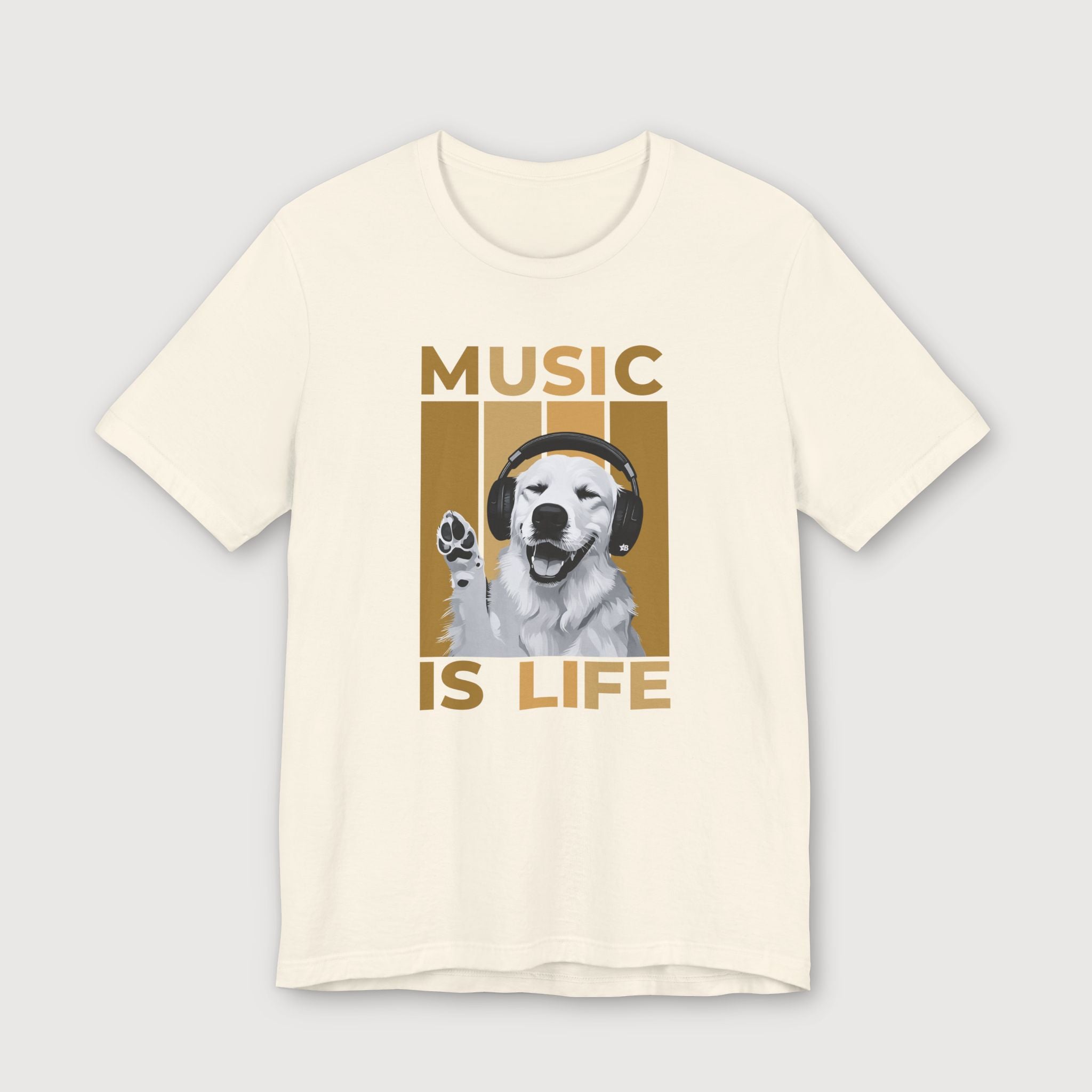 Music is Life - Dog - T-Shirt