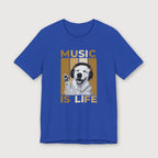 Music is Life - Dog - T-Shirt