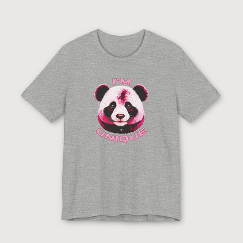 I'm Unique - Pink Panda - T-Shirt
