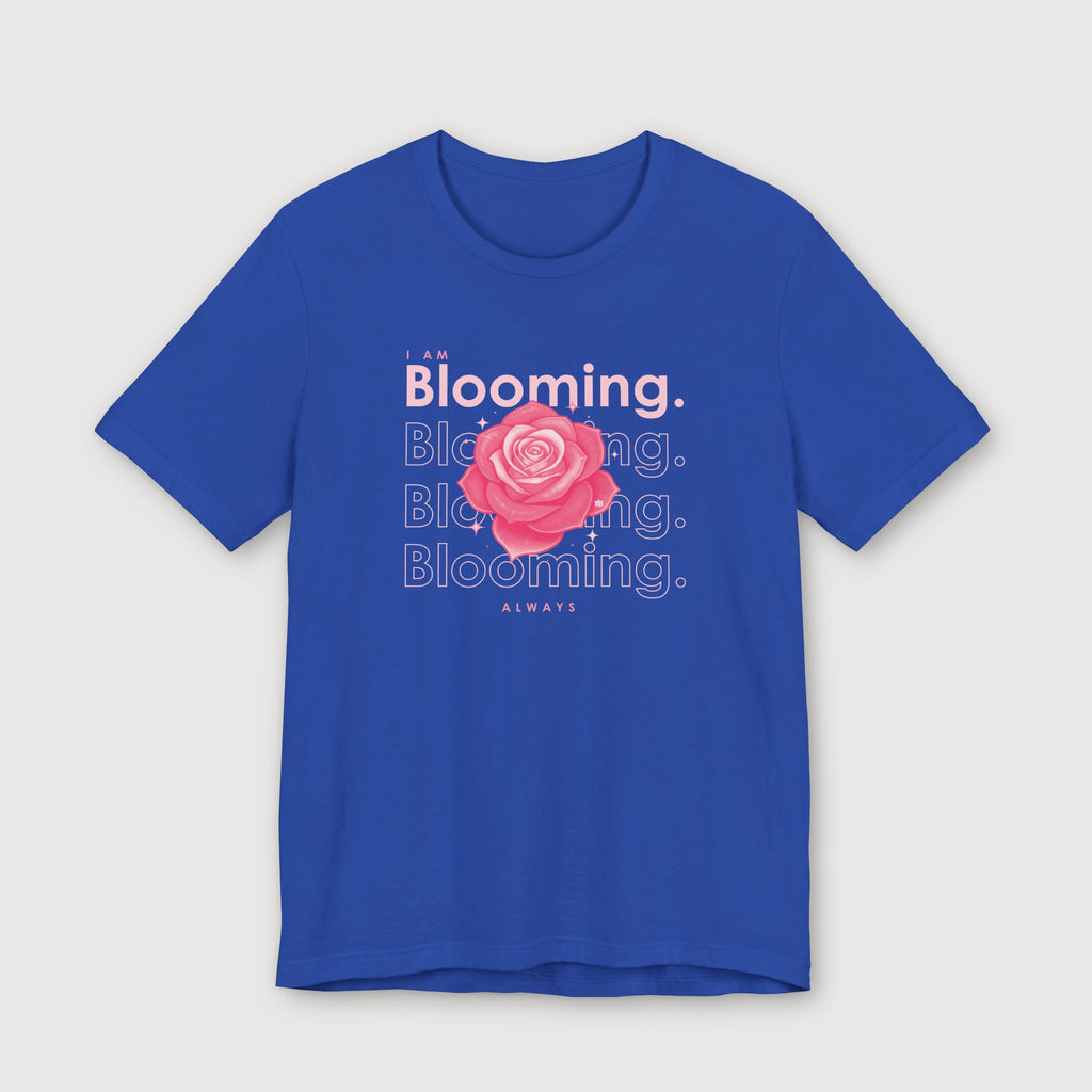 I am Blooming - Pink Flower - T-Shirt