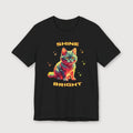 Shine Bright - Sunset Cat - T-Shirt