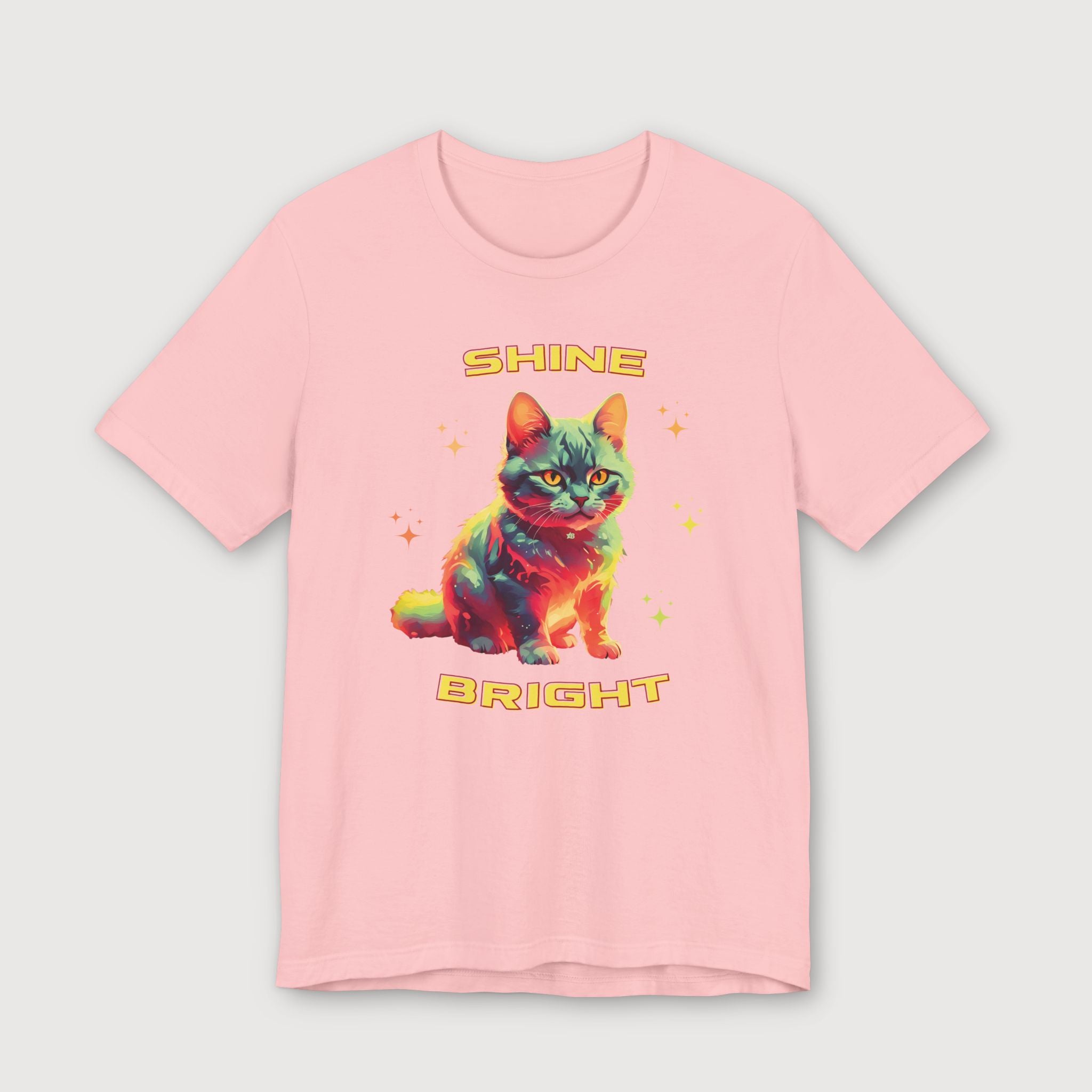 Shine Bright - Sunset Cat - T-Shirt