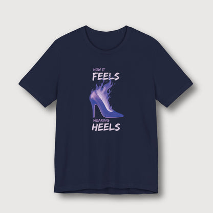 How it Feels Wearing Heels - Purple Shoe
