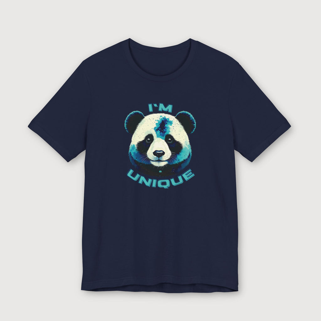 I'm Unique - Blue Panda - T-Shirt