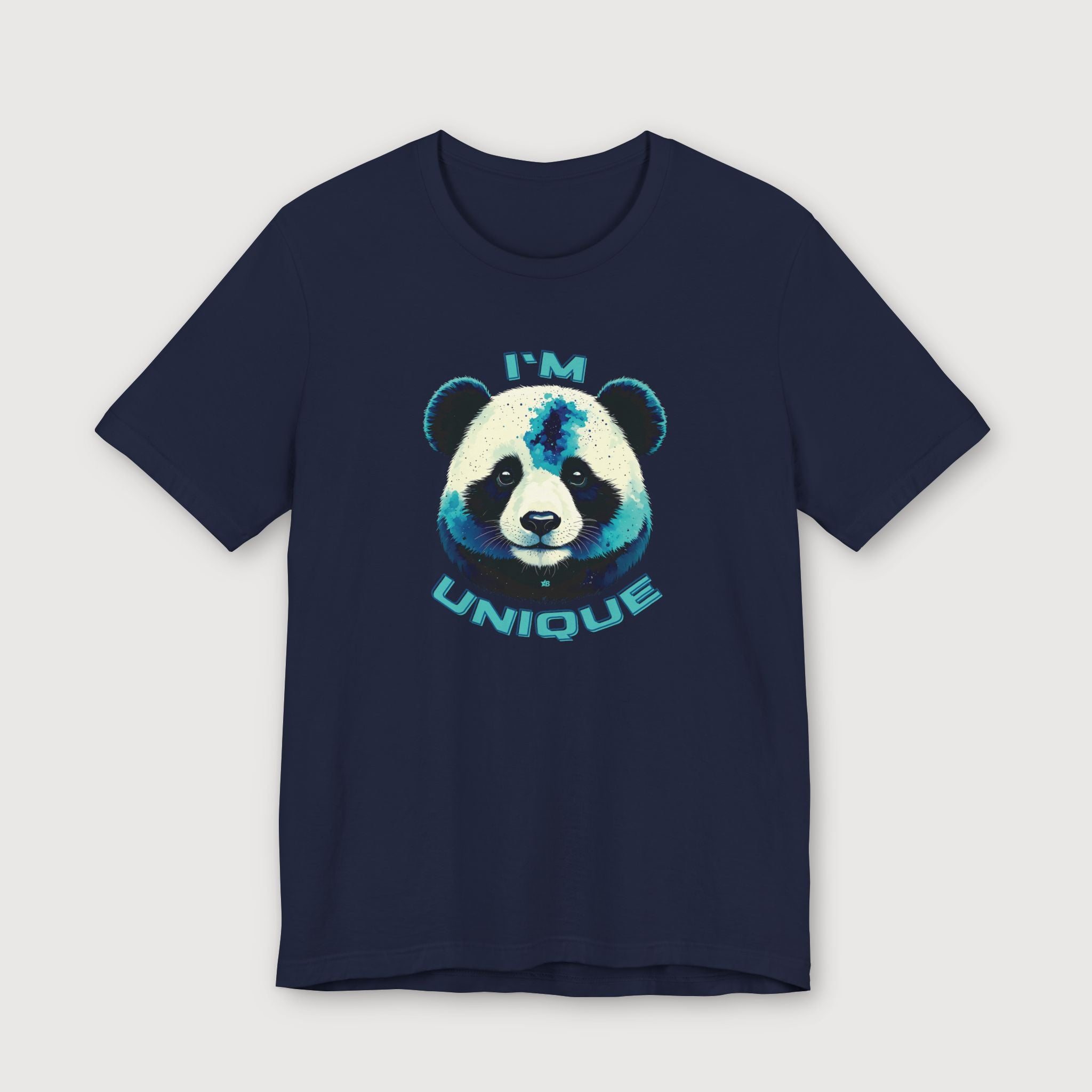 I'm Unique - Blue Panda - T-Shirt