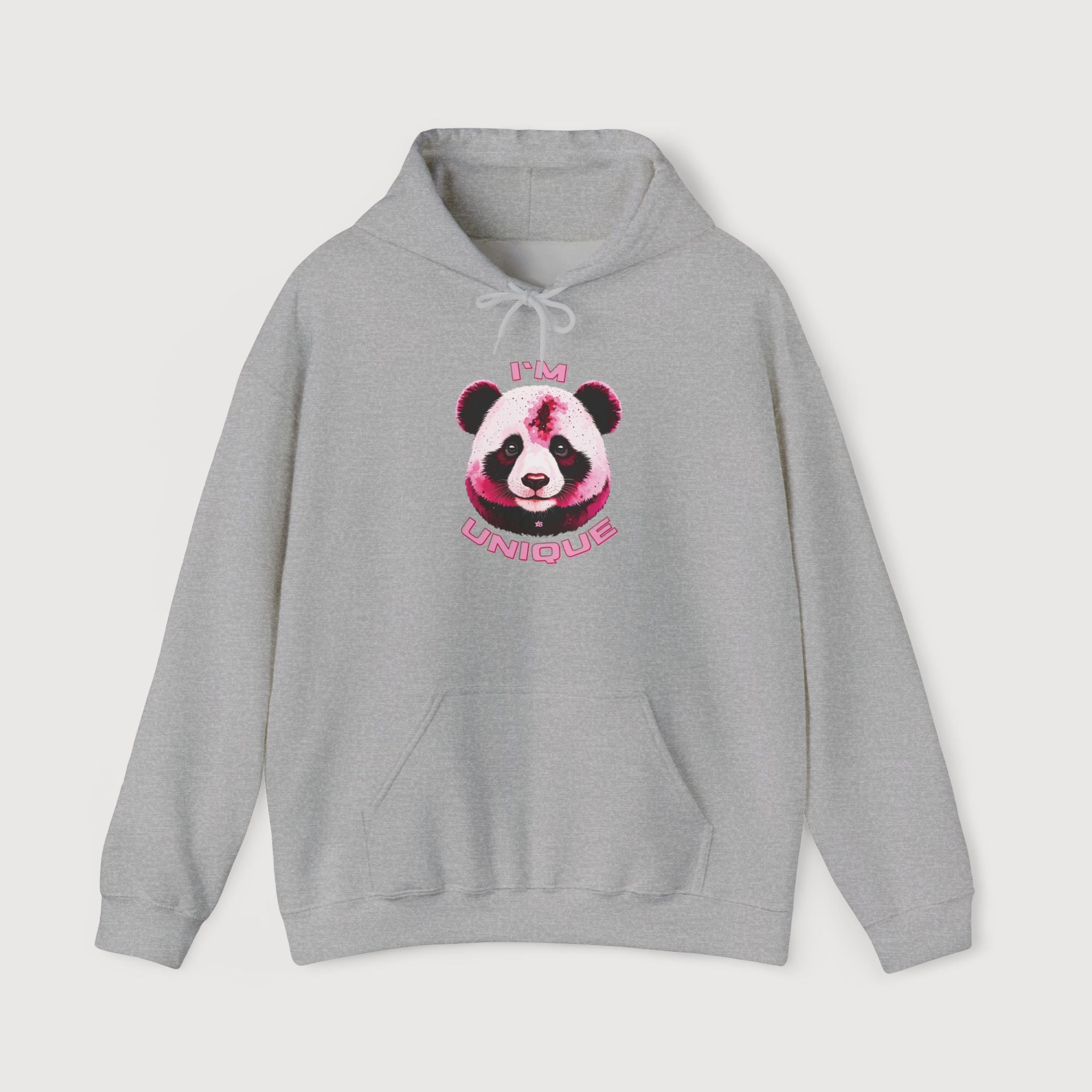 I'm Unique - Pink Panda - Hoodie