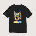 Enjoy Life - Blue Dog - T-Shirt