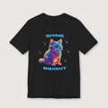 Shine Bright - Multicolored Cat - T-Shirt