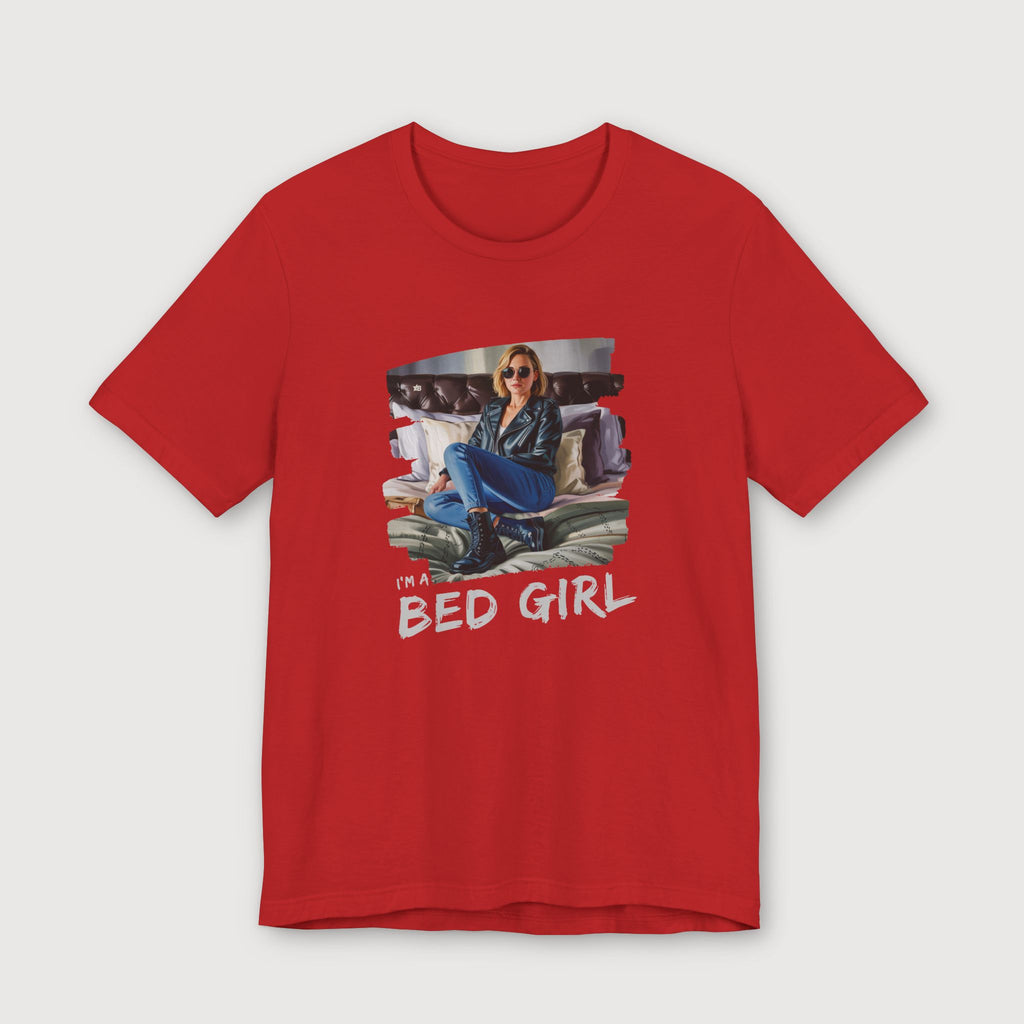 I'm a Bed Girl - Golden Flame - T-Shirt