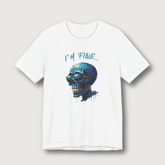 I'm Fine... - Blue Skull