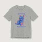 Shine Bright - Light Blue Cat - T-Shirt
