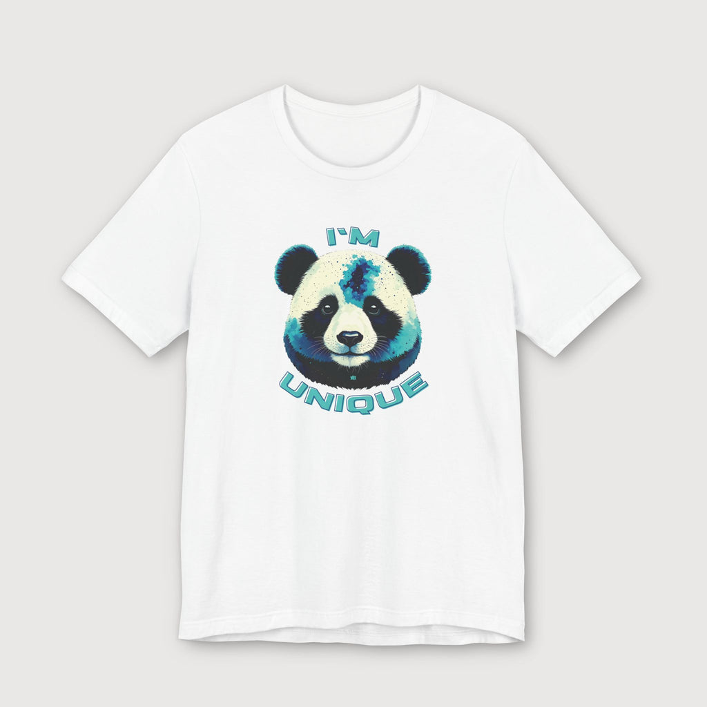 I'm Unique - Blue Panda - T-Shirt