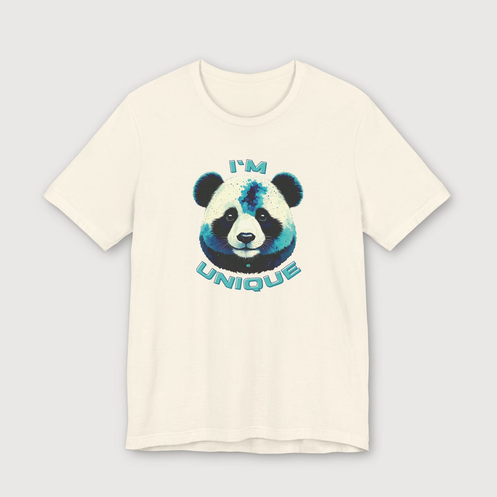 I'm Unique - Blue Panda - T-Shirt