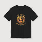 Too Blessed To Be Stressed - Sun Tree - T-Shirt