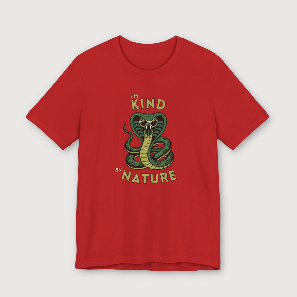 I'm Kind by Nature - Green Cobra - T-Shirt