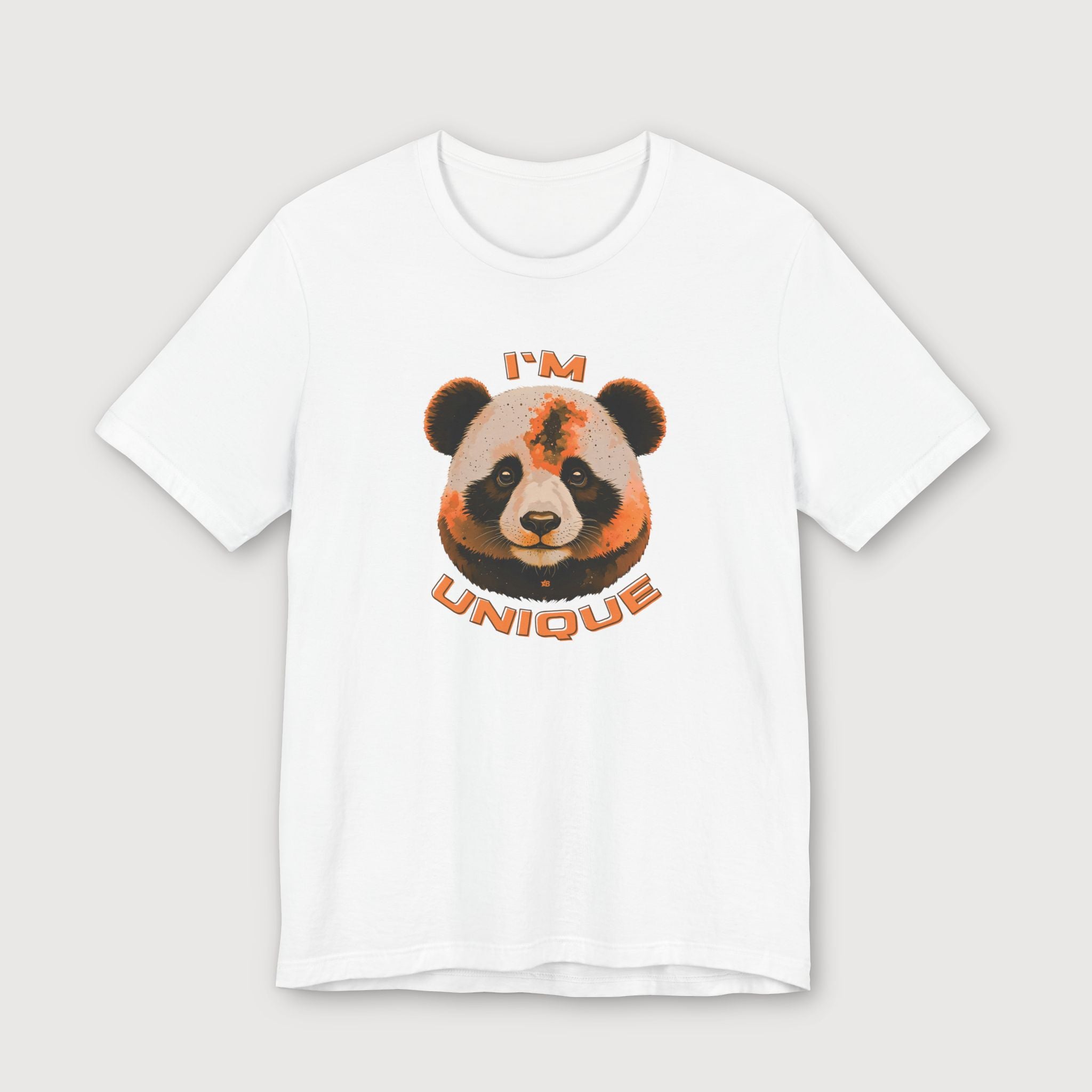 I'm Unique - Orange Panda - T-Shirt