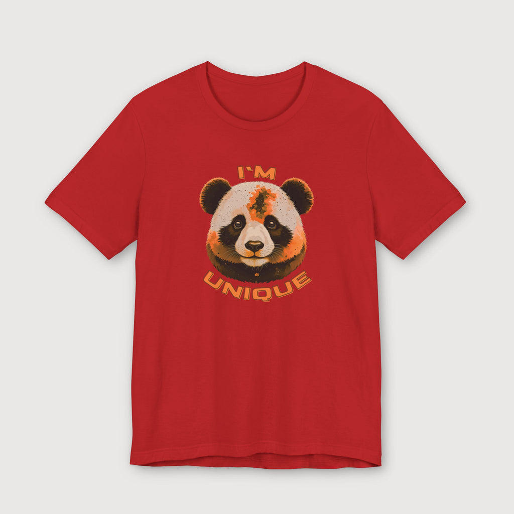 I'm Unique - Orange Panda - T-Shirt