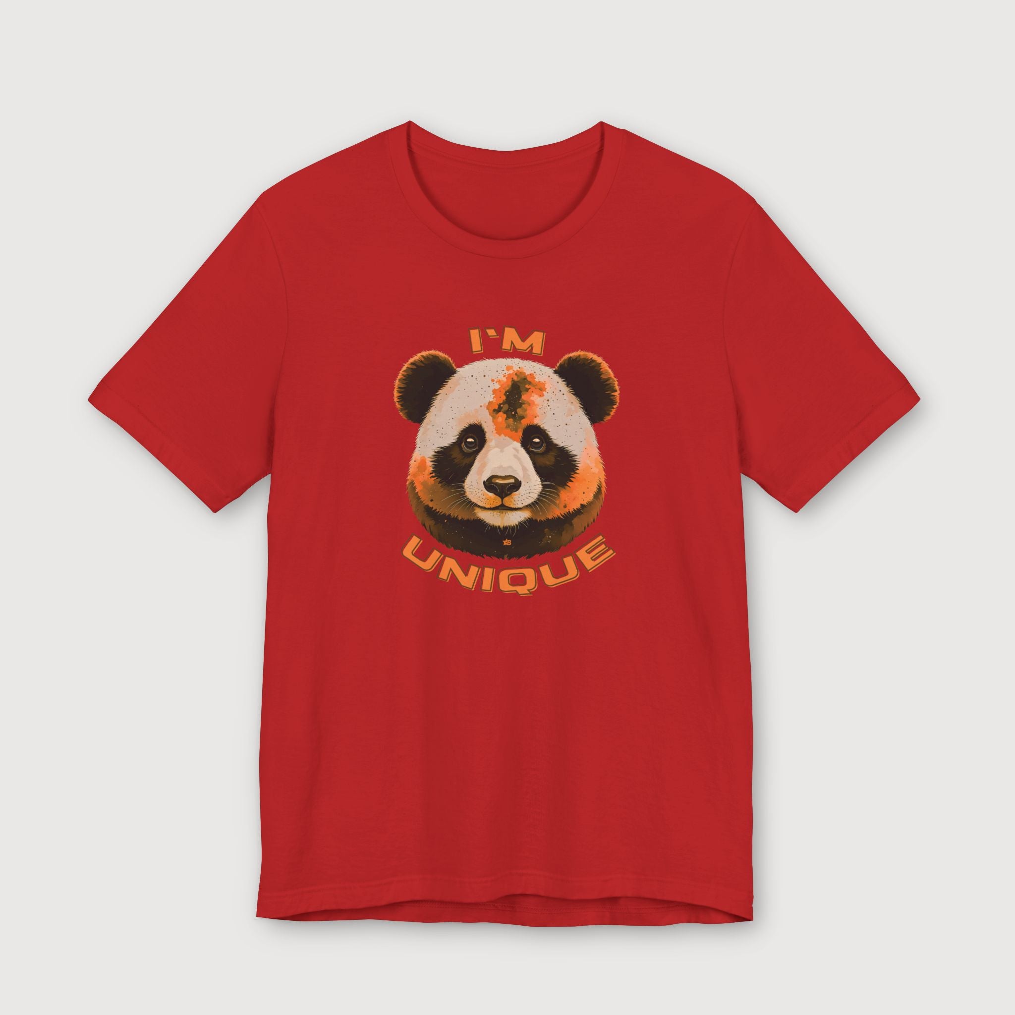 I'm Unique - Orange Panda - T-Shirt