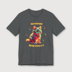 Shine Bright - Sunset Cat - T-Shirt