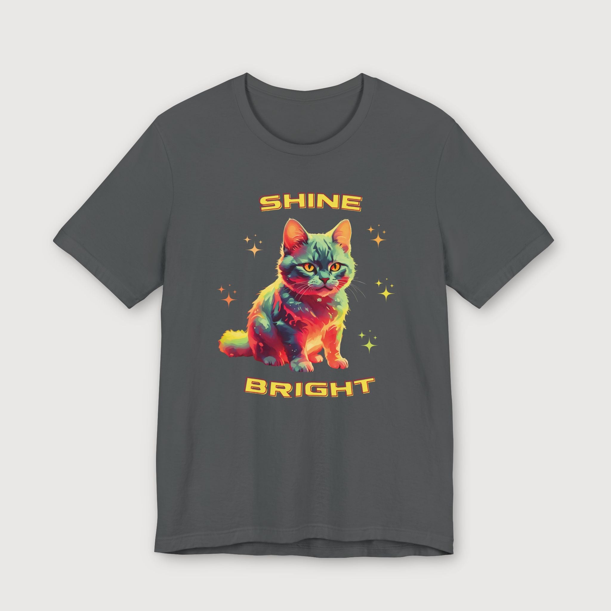 Shine Bright - Sunset Cat - T-Shirt