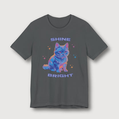 Shine Bright - Light Blue Cat