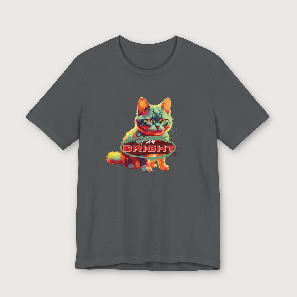 I am Bright -  Lava Glow Cat - T-Shirt