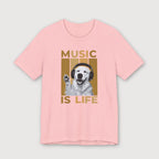 Music is Life - Dog - T-Shirt