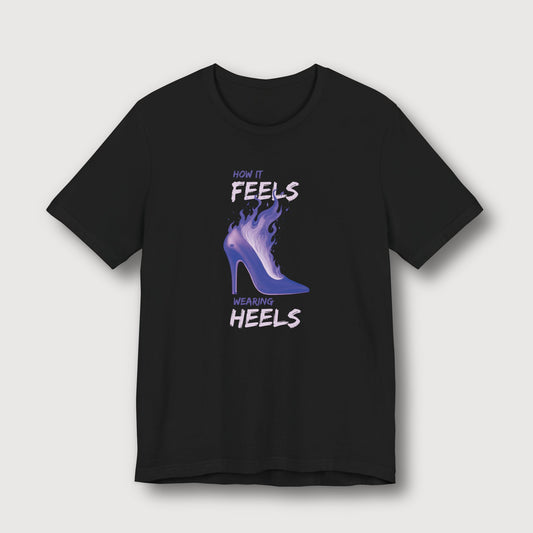 How it Feels Wearing Heels - Purple Shoe