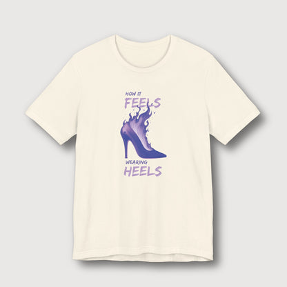 How it Feels Wearing Heels - Purple Shoe