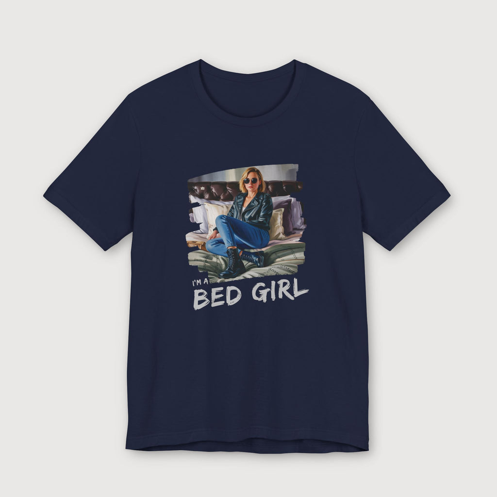 I'm a Bed Girl - Golden Flame - T-Shirt