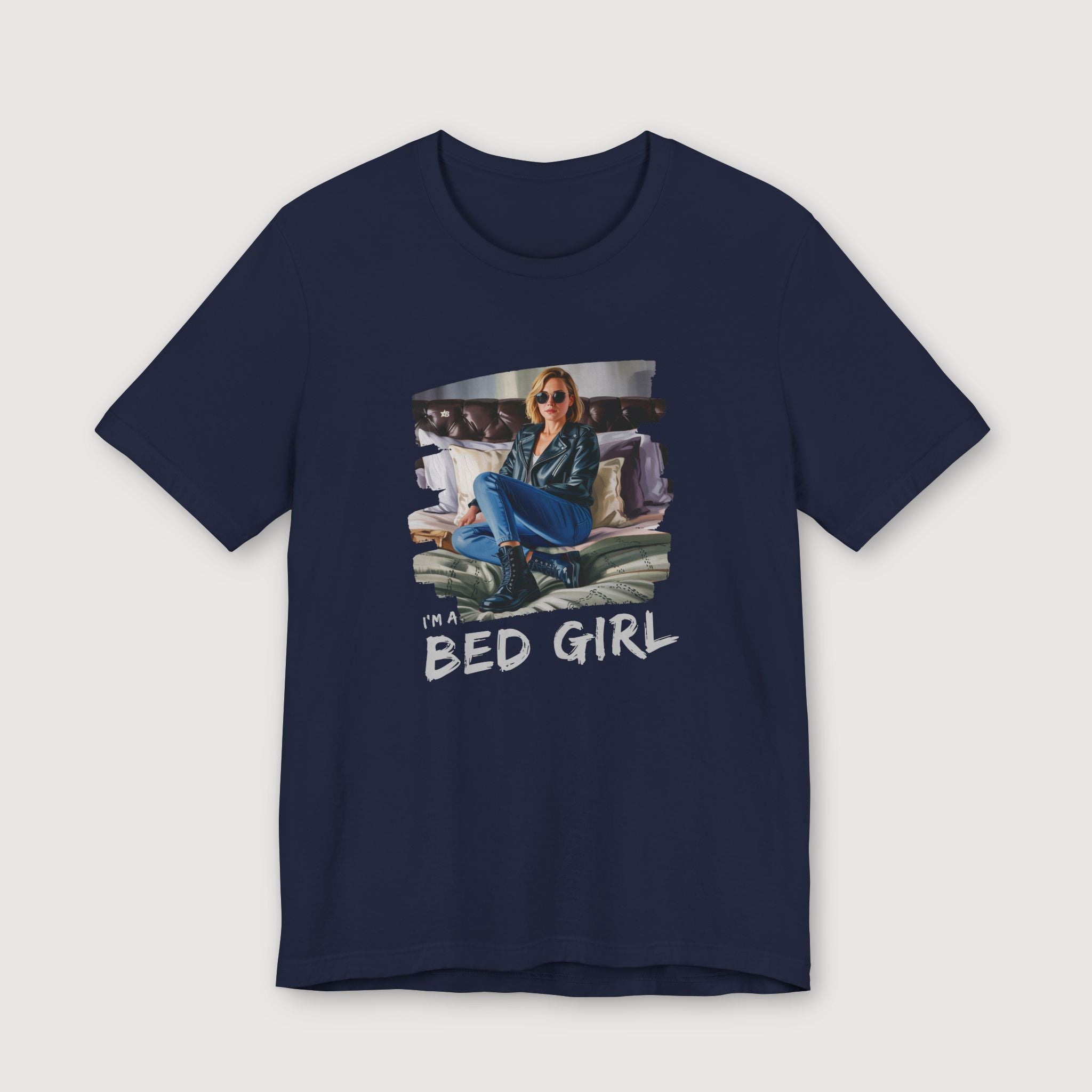 I'm a Bed Girl - Golden Flame - T-Shirt