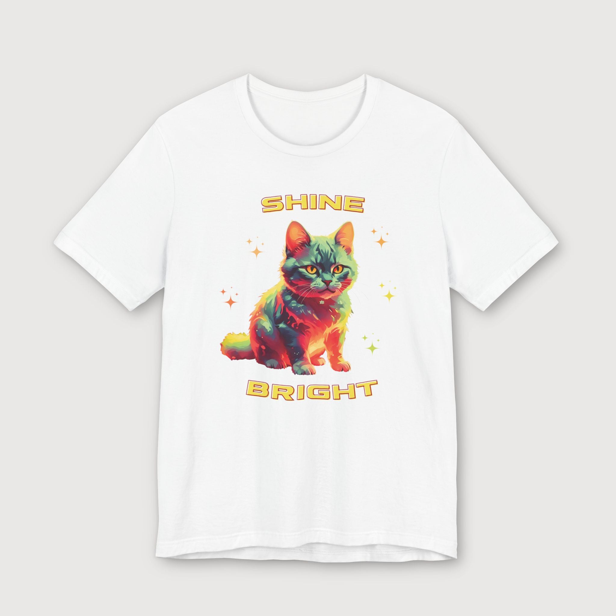 Shine Bright - Sunset Cat - T-Shirt