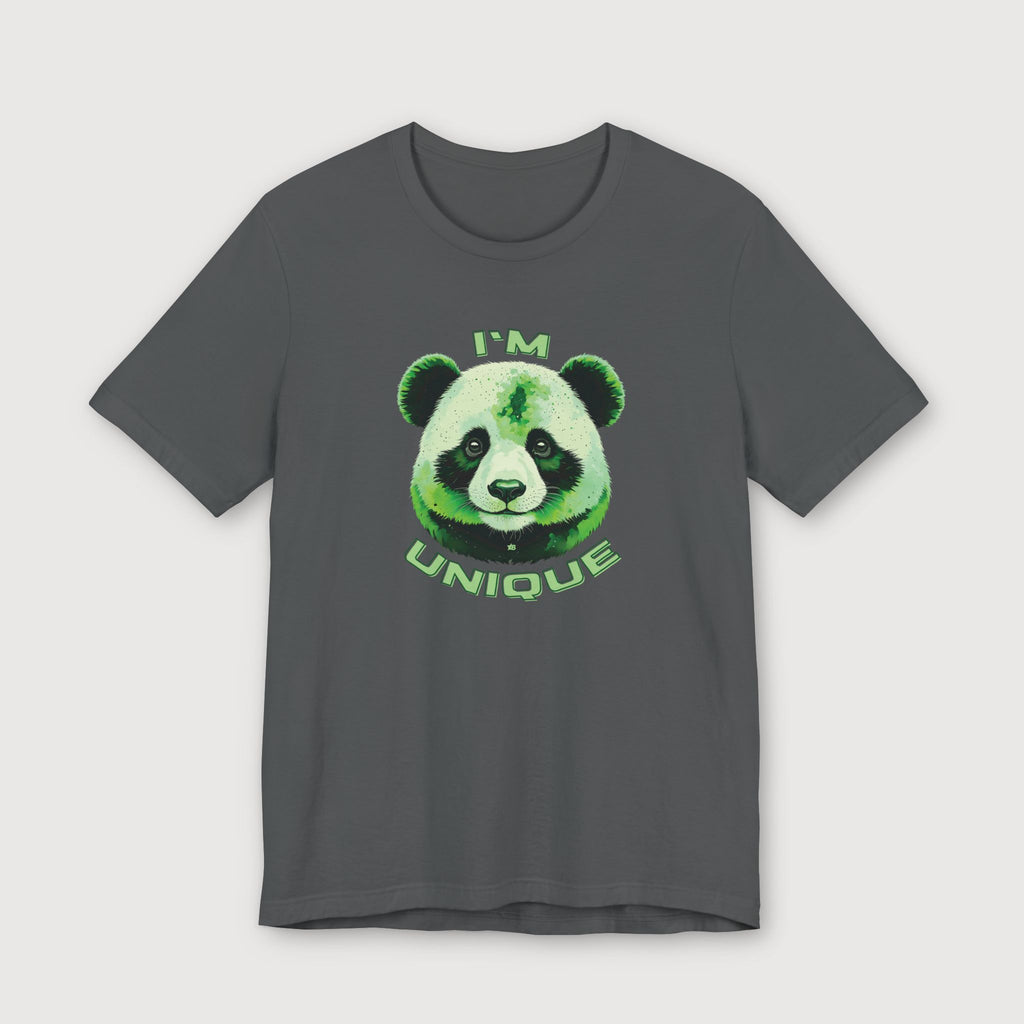 I'm Unique - Green Panda - T-Shirt