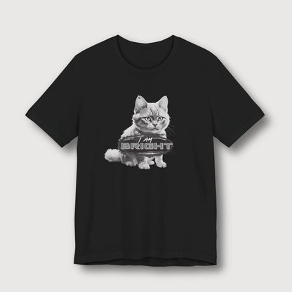 I am Bright - Gray Cat