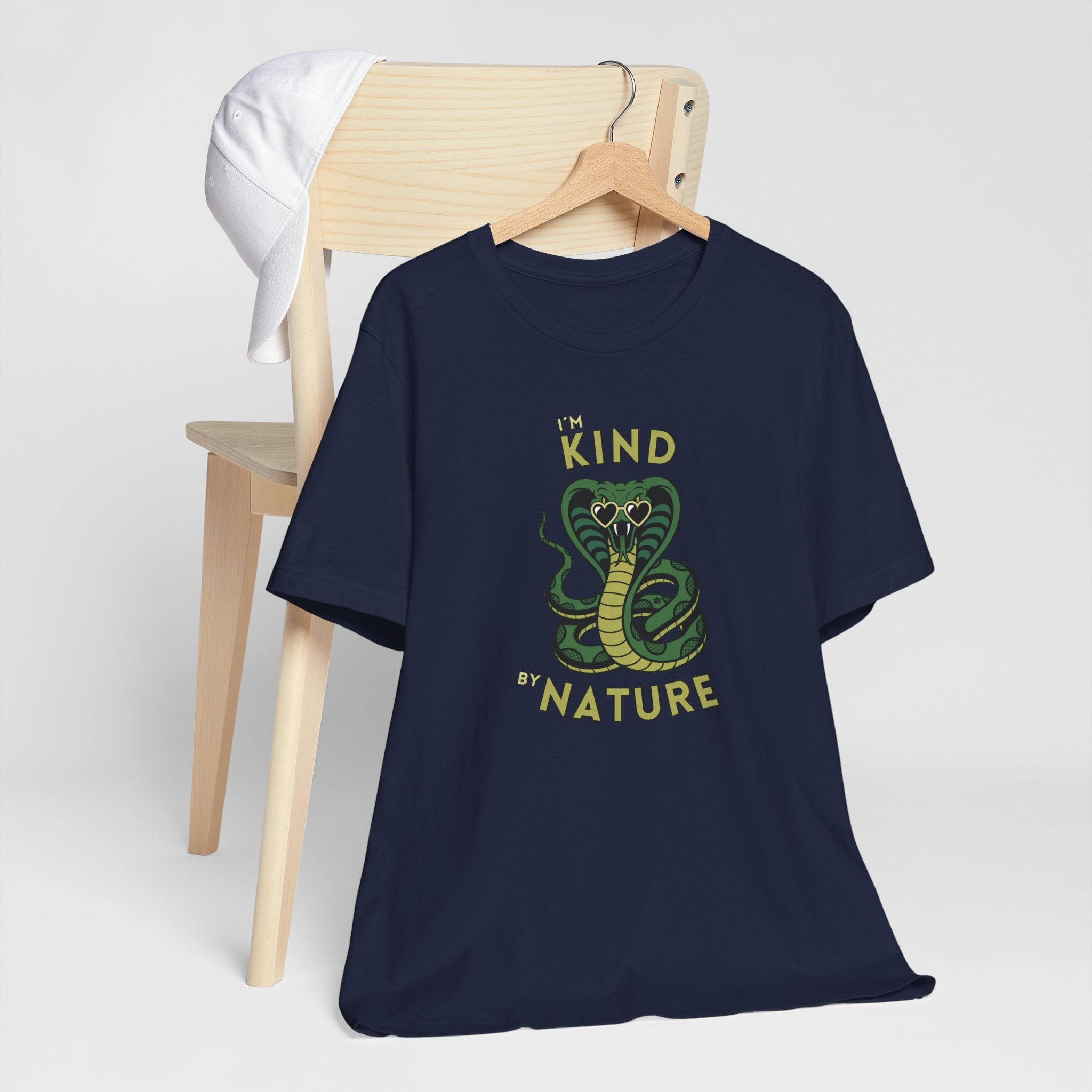 I'm Kind by Nature - Green Cobra - T-Shirt