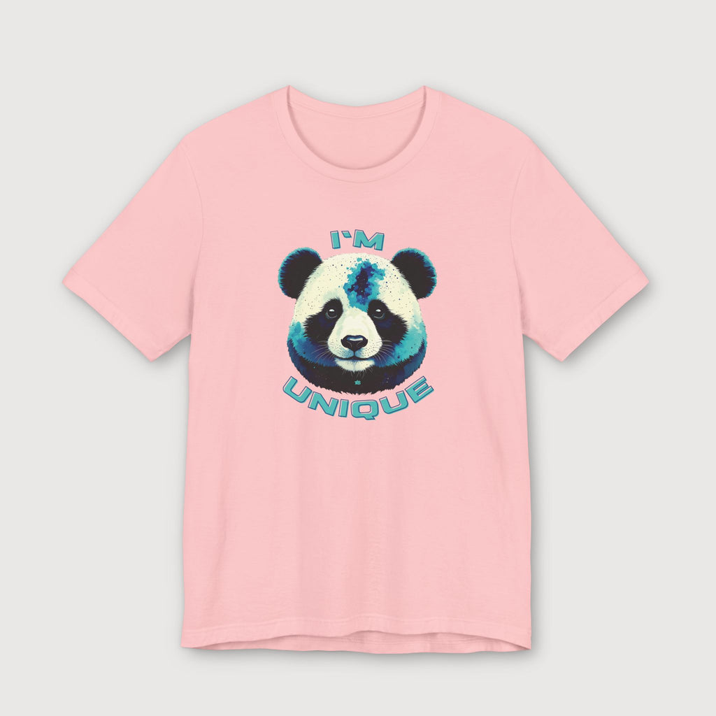 I'm Unique - Blue Panda - T-Shirt