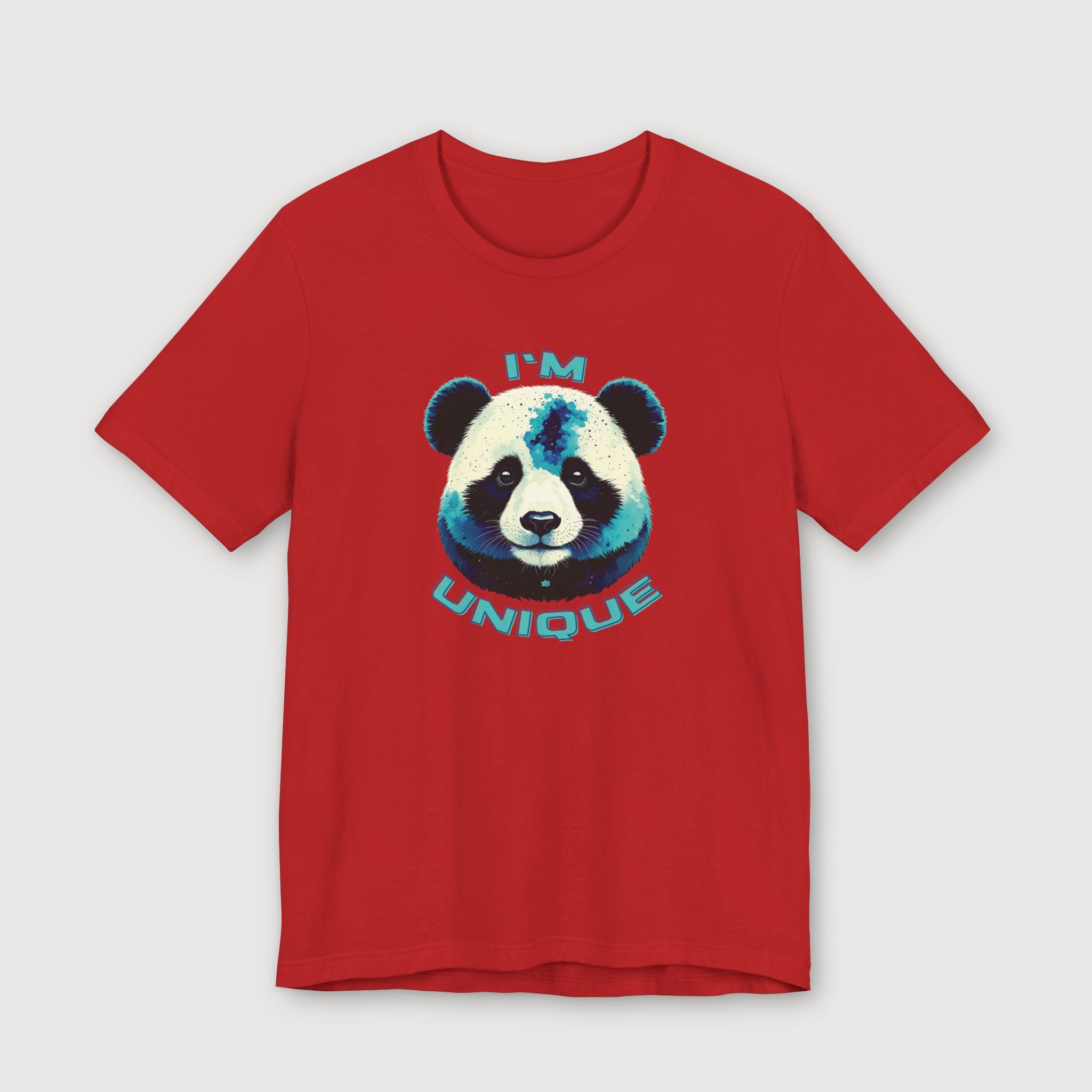 I'm Unique - Blue Panda - T-Shirt