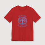 Too Blessed To Be Stressed - Light Blue Tree - T-Shirt