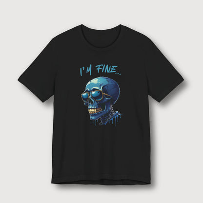 I'm Fine... - Blue Skull