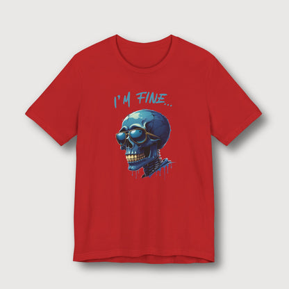 I'm Fine... - Blue Skull