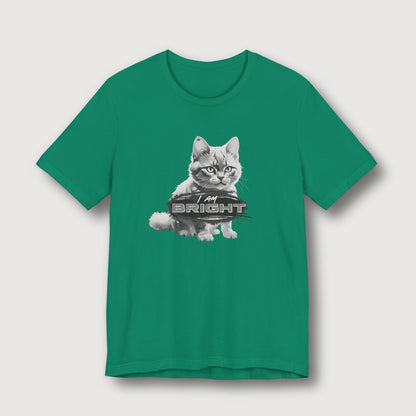 I am Bright - Gray Cat