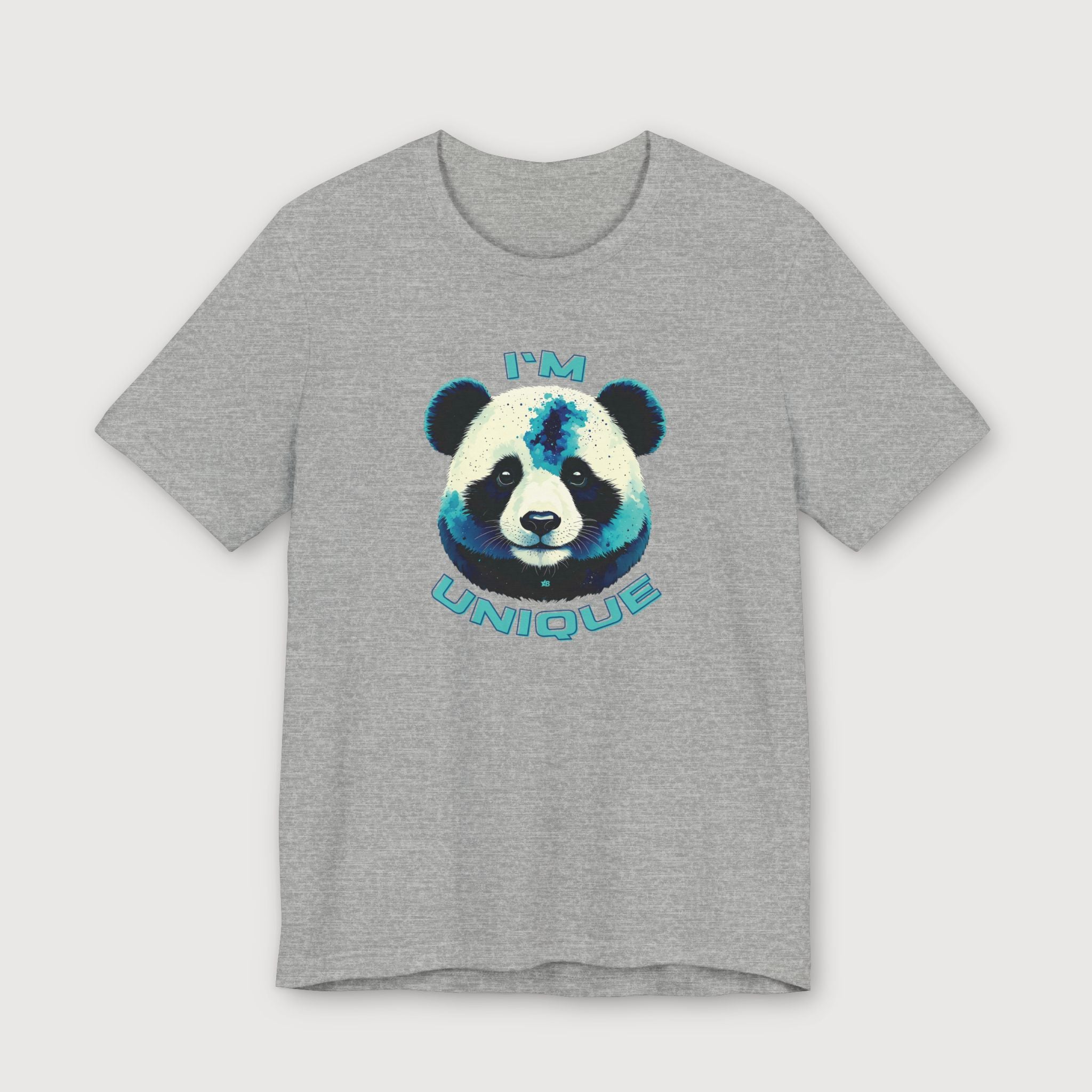 I'm Unique - Blue Panda - T-Shirt