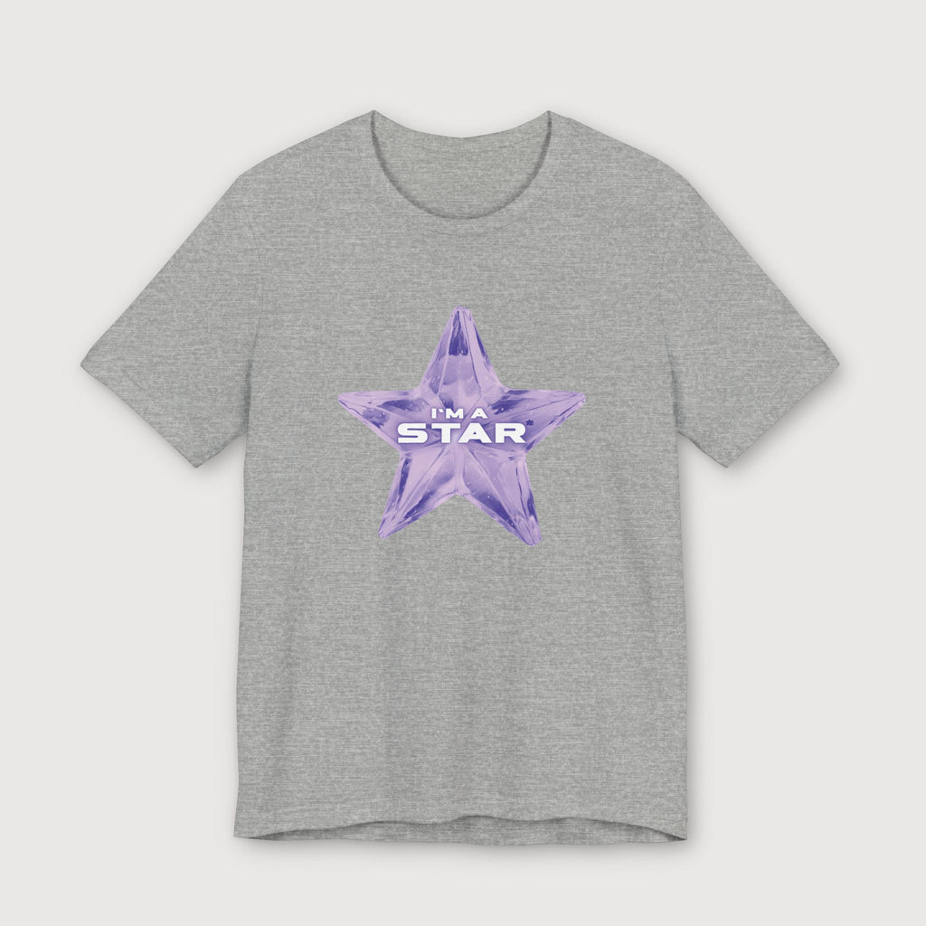I'm a Star - Purple Star - T-Shirt