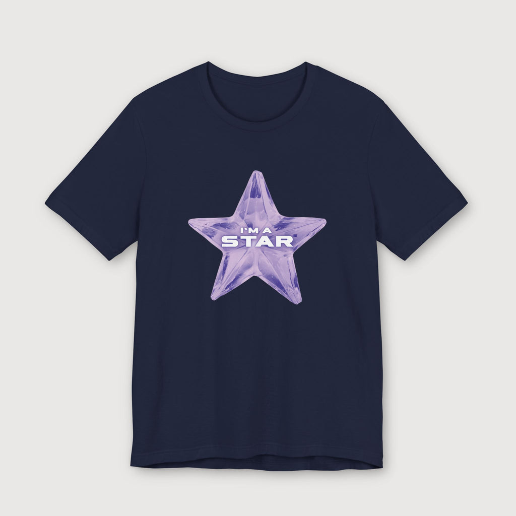 I'm a Star - Purple Star - T-Shirt