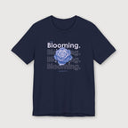 I am Blooming - Lavender Blue Flower - T-Shirt