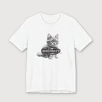 I am Bright - Gray Cat - T-Shirt