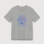 Too Blessed To Be Stressed - Light Blue Tree - T-Shirt