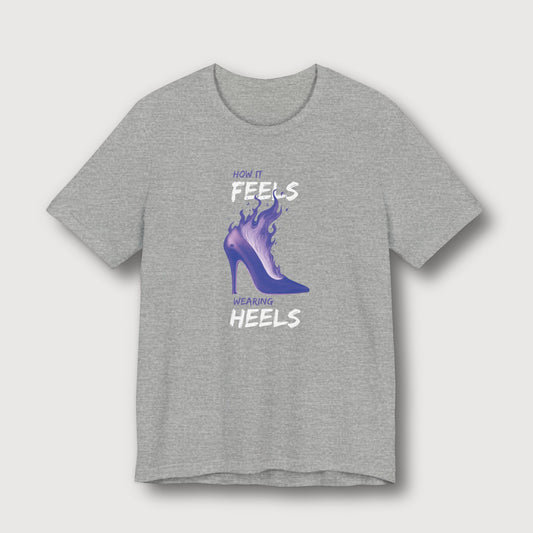 How it Feels Wearing Heels - Purple Shoe