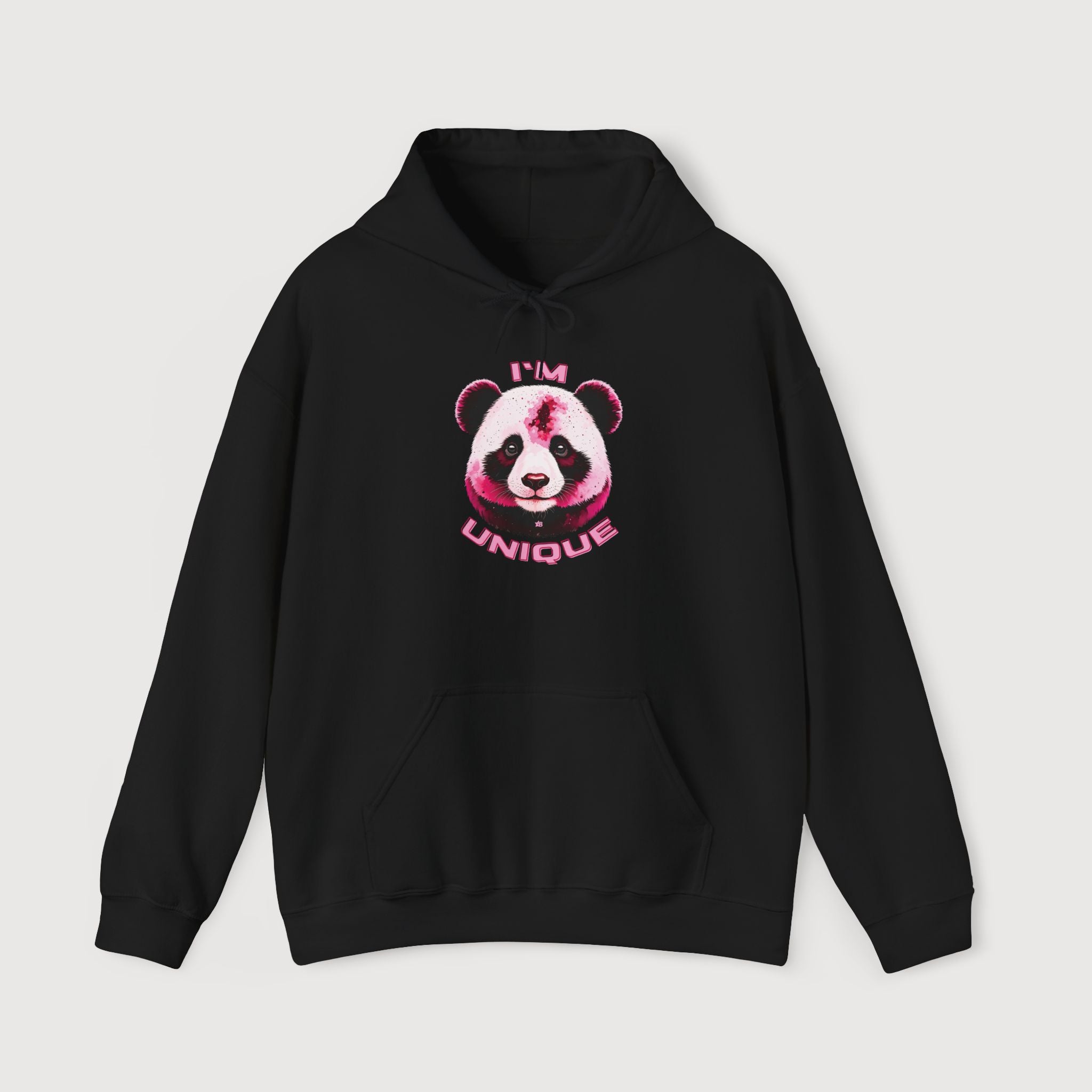 I'm Unique - Pink Panda - Hoodie